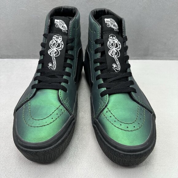 VANS Harry Potter x Sk8-Hi Platform Womens Size 8 'Morsmordre Dark Arts' 2019 - Picture 2 of 8